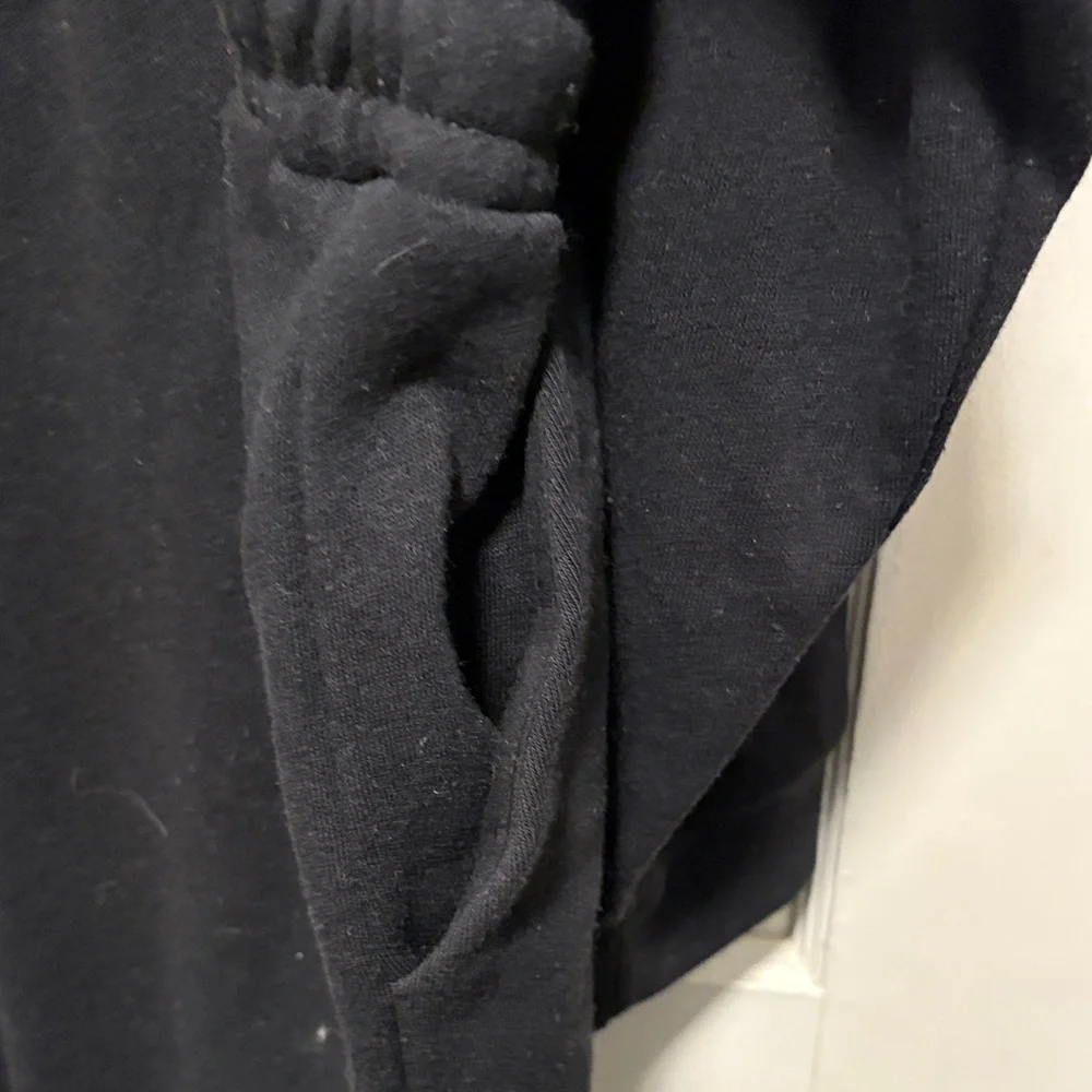 Torrid  Black Hooded Sweatshirt Longsleeve Dress 3 or 22/24 - Picture 8 of 13